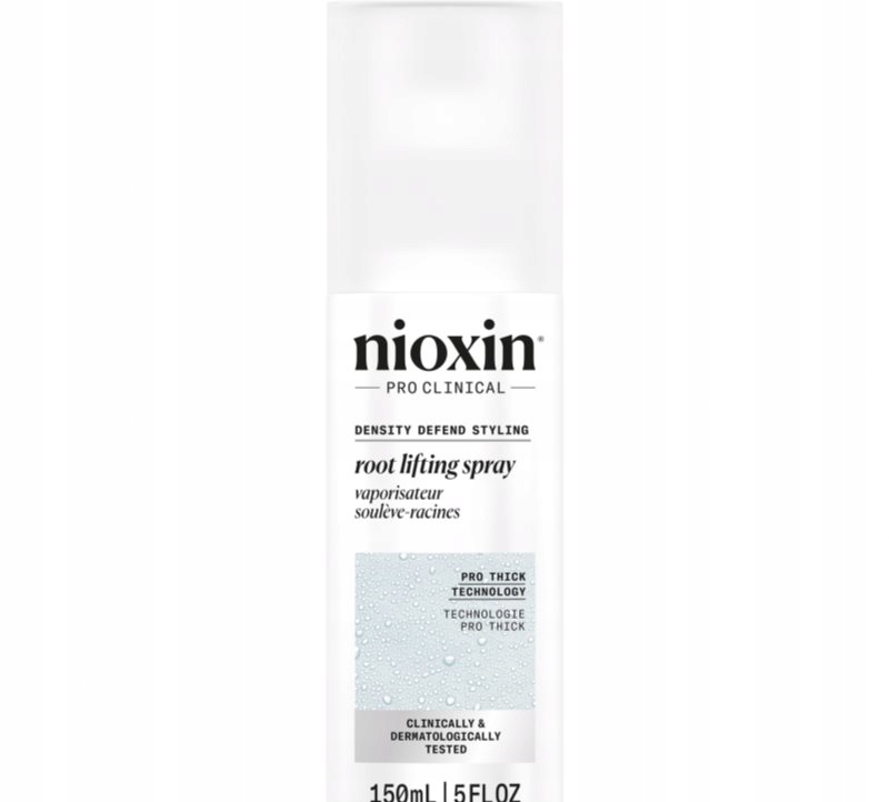 NIOXIN SPRAY ZWIĘKSZAJĄCY ŚREDNICĘ WŁOSÓW, UNOSZĄCY, OCHRONA GĘSTOŚCI 150ML