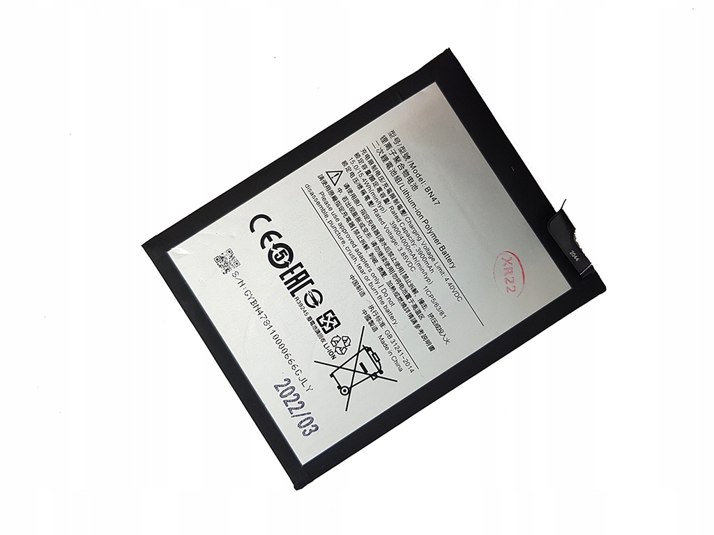 Oryg Bateria Xiaomi BN47 Mi A2 Lite Redmi 6 PRO Przeznaczenie Do Xiaomi