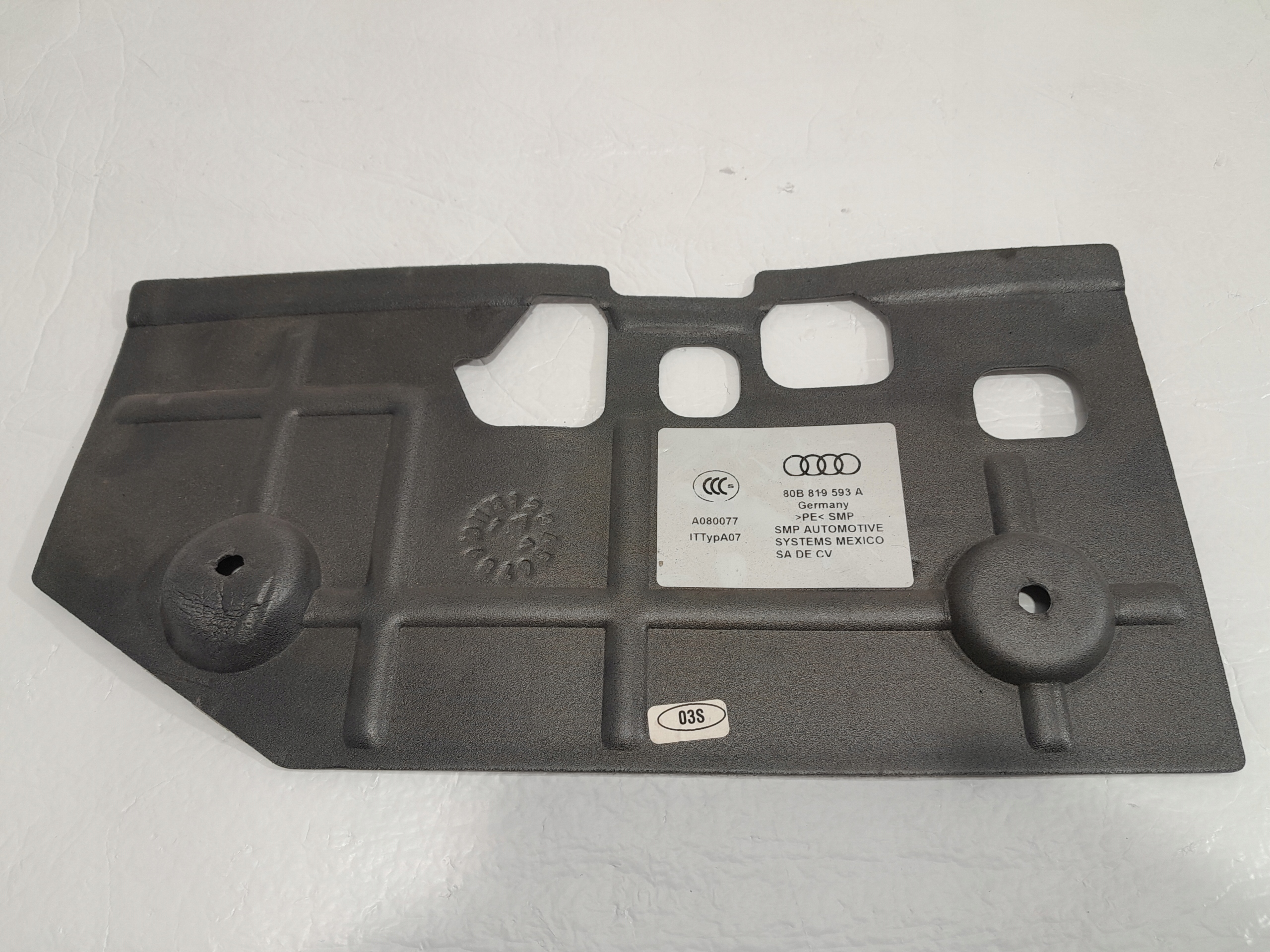 AUDI Q5 II 80A kryt topení 80B819593A