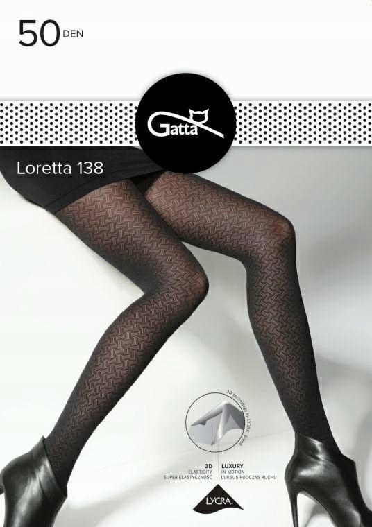 

Gatta Loretta - Rajstopy damskie Mikrofi k.:Nero