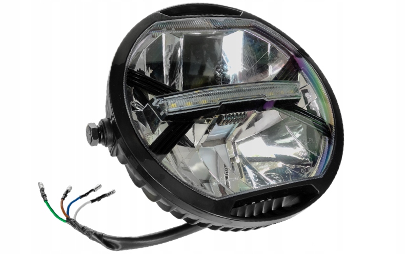 Univerzálny Led reflektor cafe racer custom Moretti