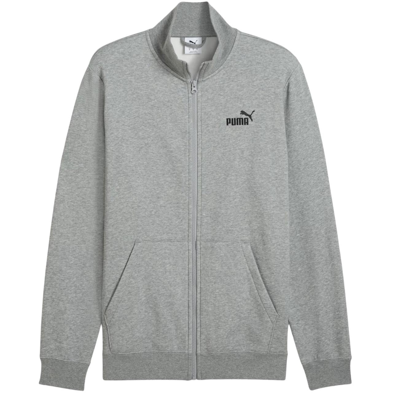 Pánská mikina Puma Ess No.1 Logo Track Jacket Fl šedá 682582 03