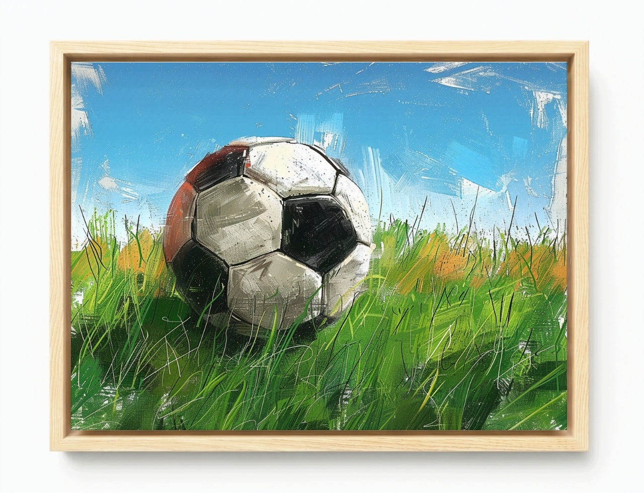 Obraz Rám American Box Grafika Kresba Futbal Football Sport 80x60