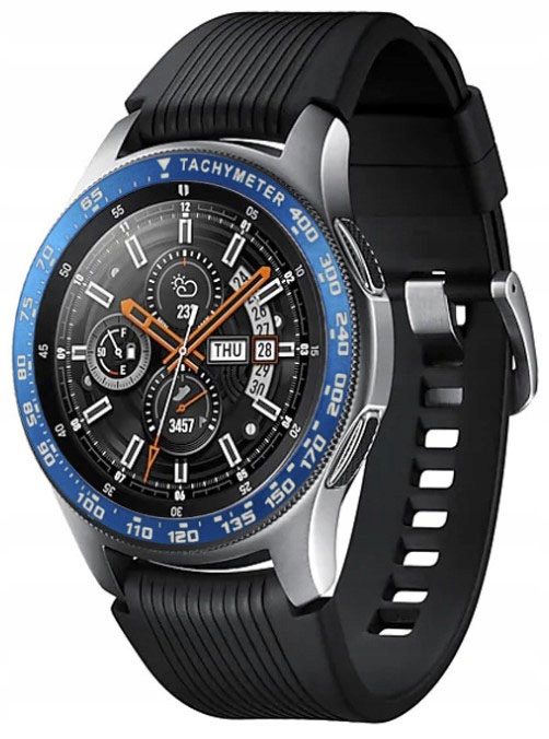 NIEBIESKI RING BEZEL SAMSUNG GALAXY WATCH 46MM Kolor niebieski