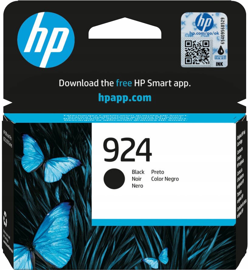 Tusz Hp 924 Ink Cartridge 4K0U6NE#CE1 czarny (black)