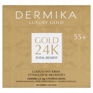 Luxury Gold 24K 55+ Krém na obličej 50 ml Stimulátor mládí Dermika