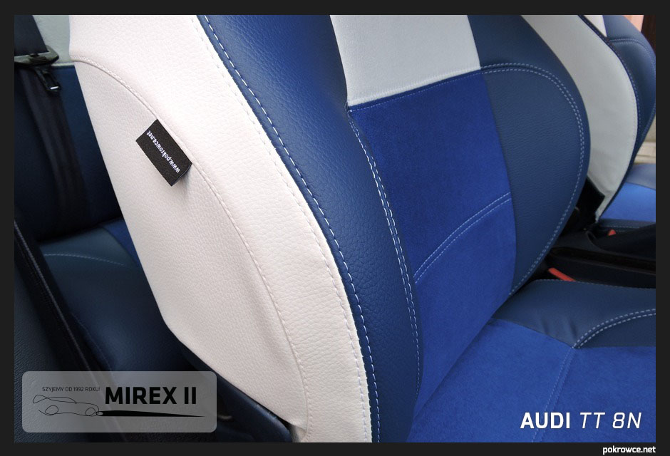 Pokrowce ze skóry i alkantary Audi TT 8N Rodzaj Dedykowane