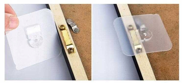 PRZEZROCZYSTY HACZYK SAMOPRZYLEPNY WIESZANIA 7 KG Marka inna