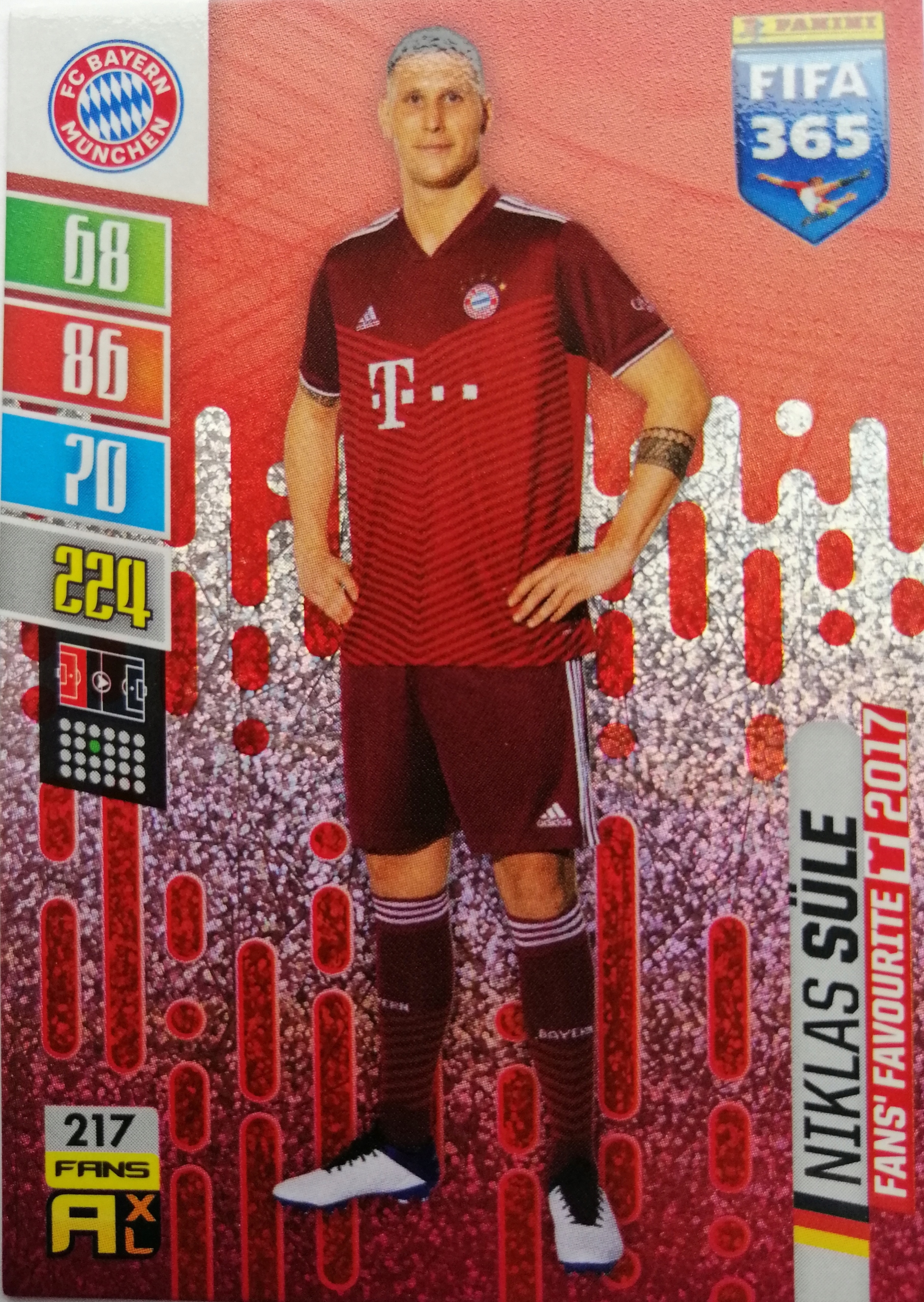 FIFA 365 2022 FANS FAVOURITE 217 SULE BAYERN