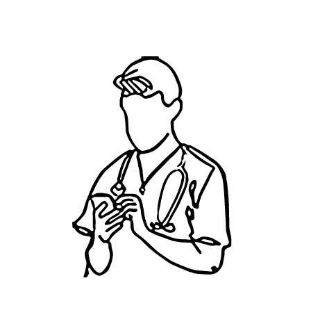 nástěnná dekorace Obraz vzor lékař doktor chirurg