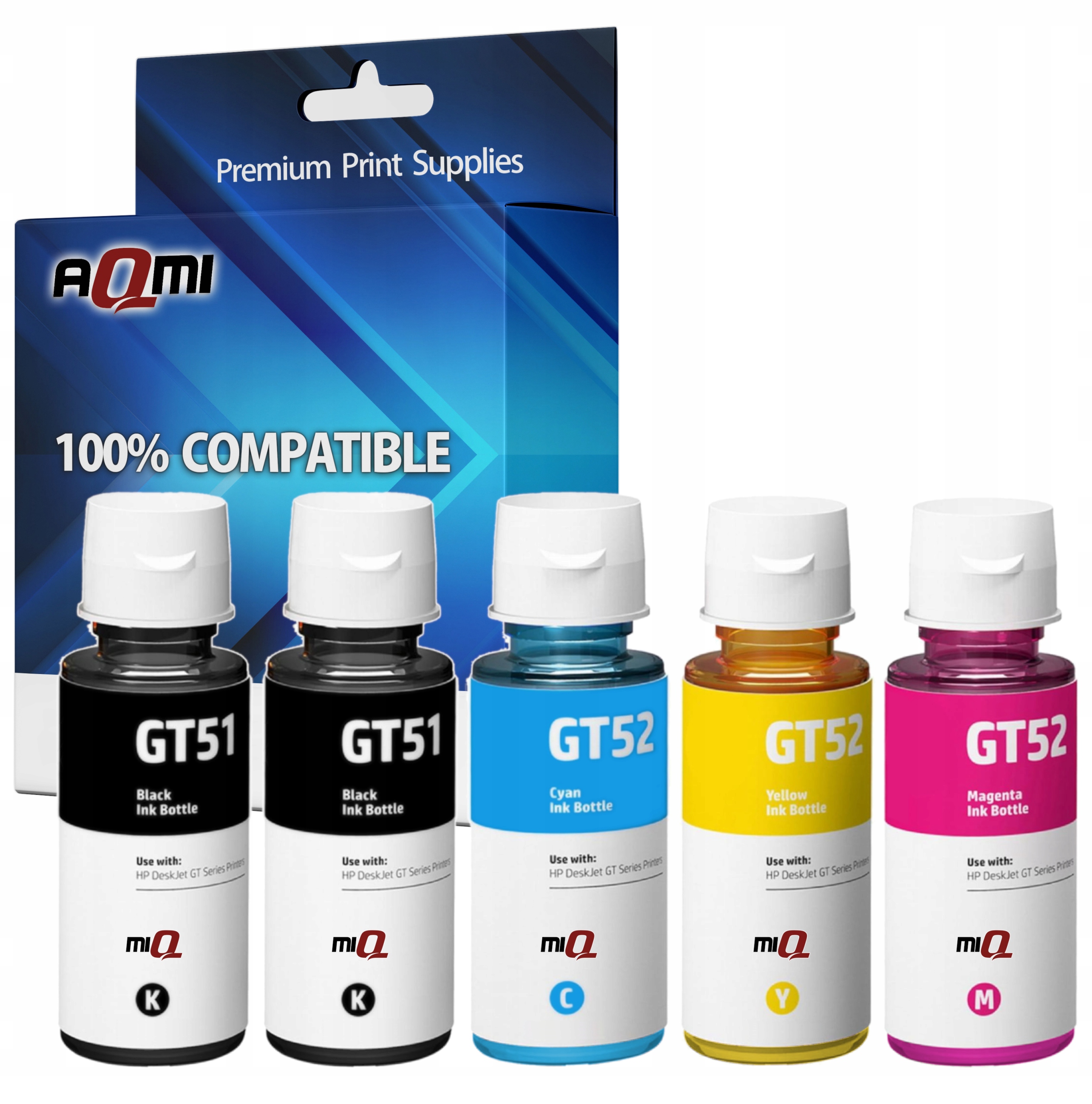 

5x Tusz GT-51 Do Hp Ink Tank 315 410 415 417 419