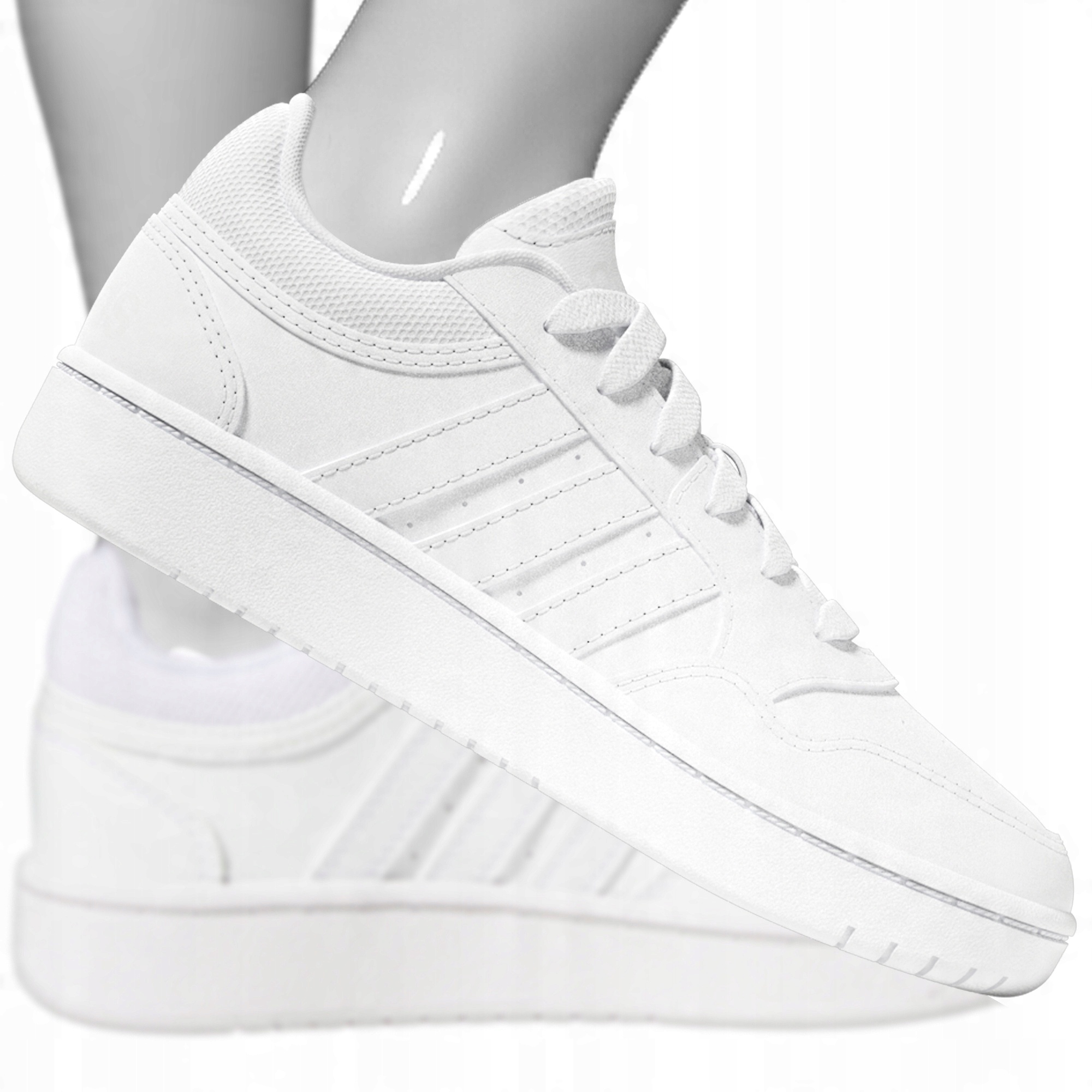 Adidas Dětské Bílé Šněrovací Boty Pro Každodenní Nošení 38 Jwf