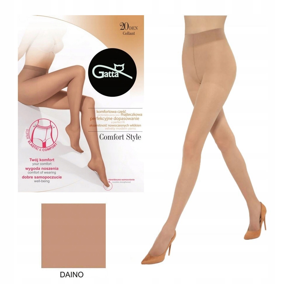 

Rajstopy Gatta Comfort Style 20 Den Daino r. 3-M