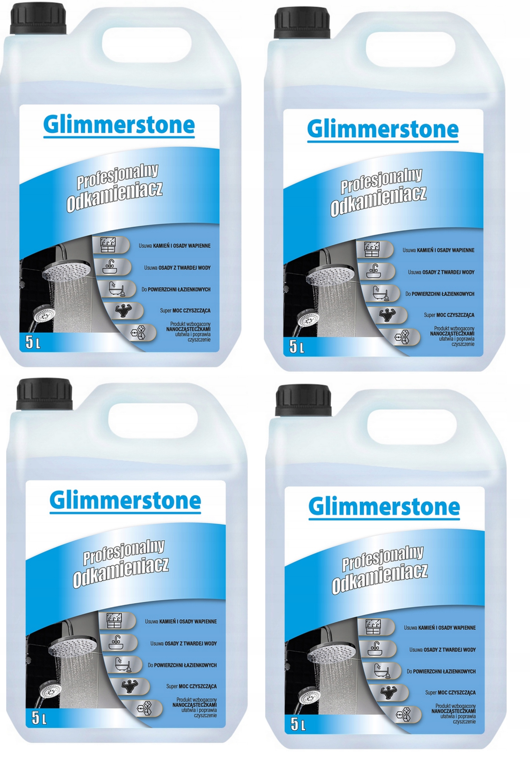 Levně Odvápňovač do sprchového koutu koupelny silný 20L Den