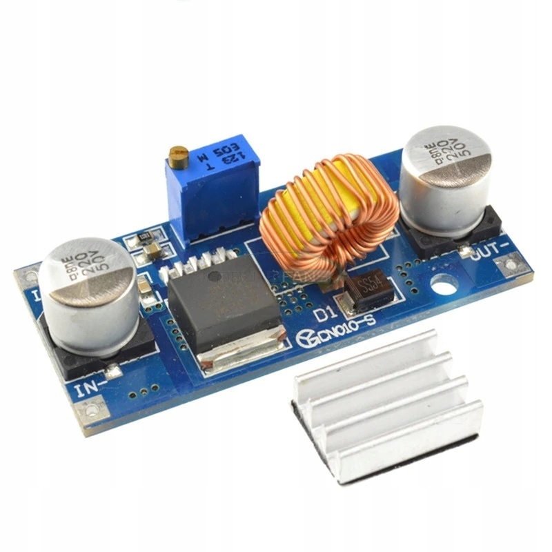 

Przetwornica Regulowana Step-down 4-38V 5A 75W