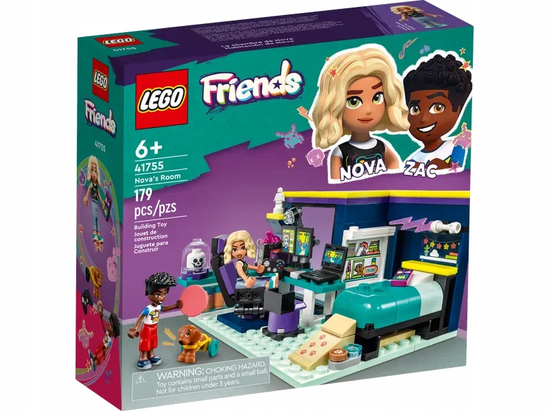 

Lego Friends 41755 Pokój Novy Klocki Lego