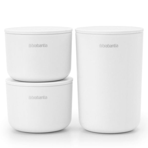 

Brabantia Zestaw 3 pojemników Biały