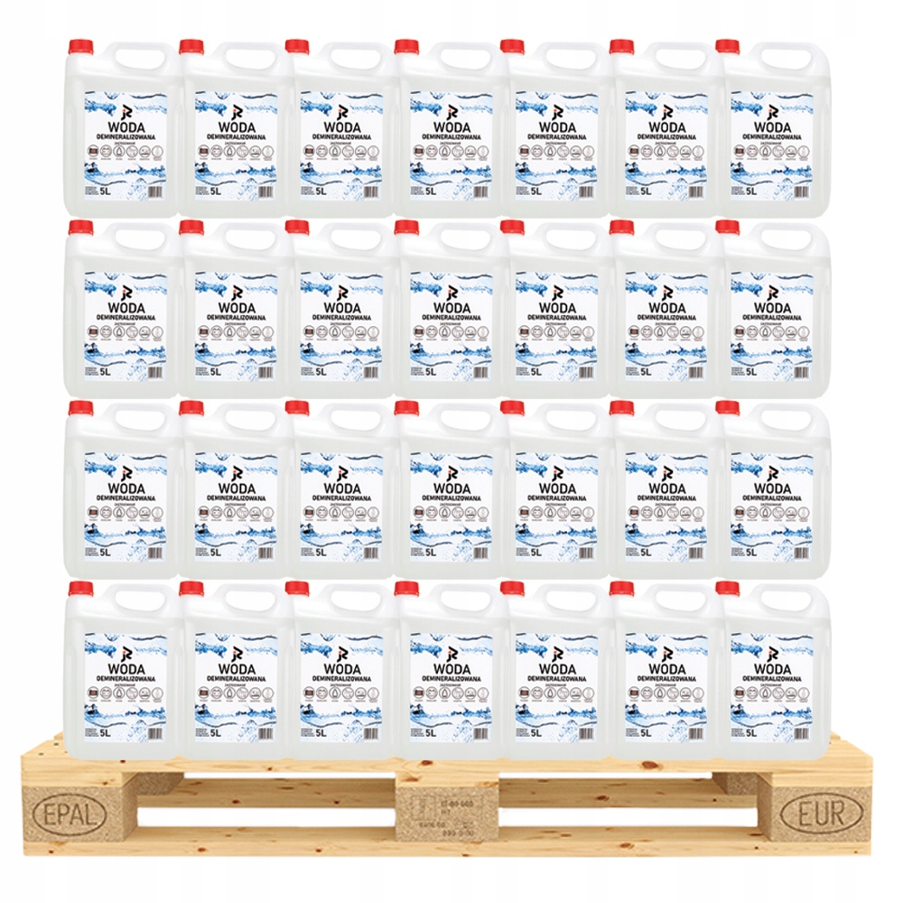 

woda demineralizowana 120x5L paleta