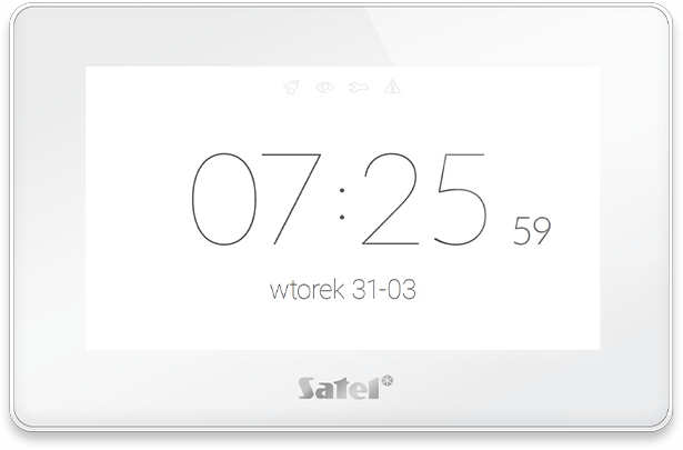 MANIPULATOR INT-TSH2-W DOTYKOWY 7" SATEL EAN (GTIN) 5905033337923
