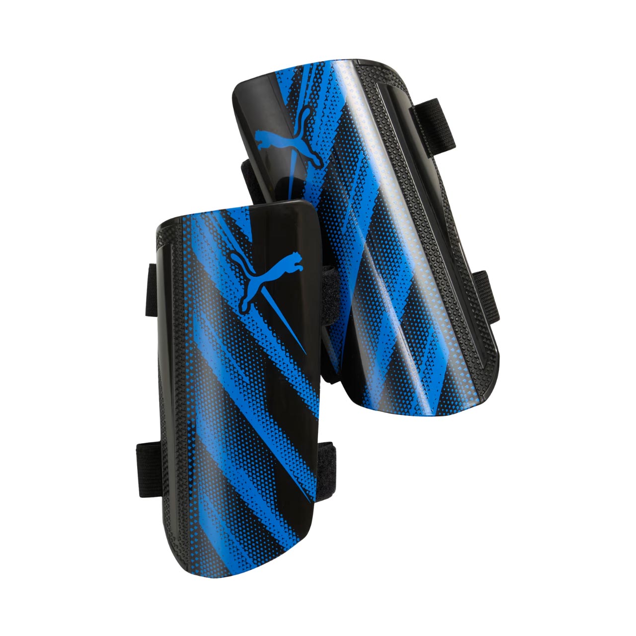 Ochraniacze piłkarskie Puma Attacanto Strap niebieskie 30996 02 Xs