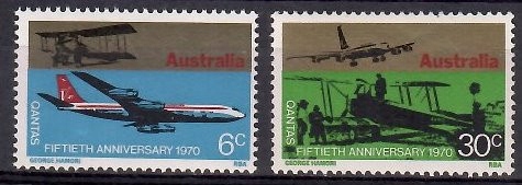 Australia 1970 Mi 455-456 Czyste **