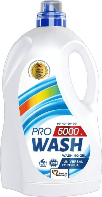 

Pro Wash żel do prania Uniwersalny 5000g -120 prań