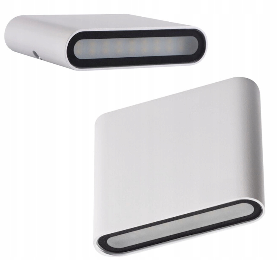 Venkovní nástěnné Led svítidlo Fasádní nástěnná lampa Garto 8W Bílá IP54 Kanlux