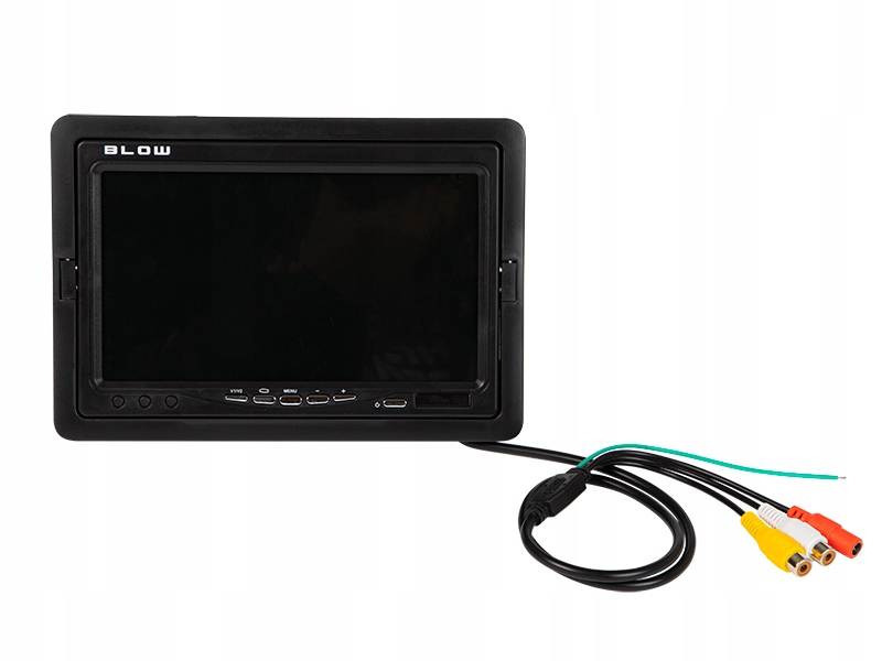 MONITOR 7" LCD 12V/24V TFT Z 2 WEJŚCIAMI AV Marka Blow