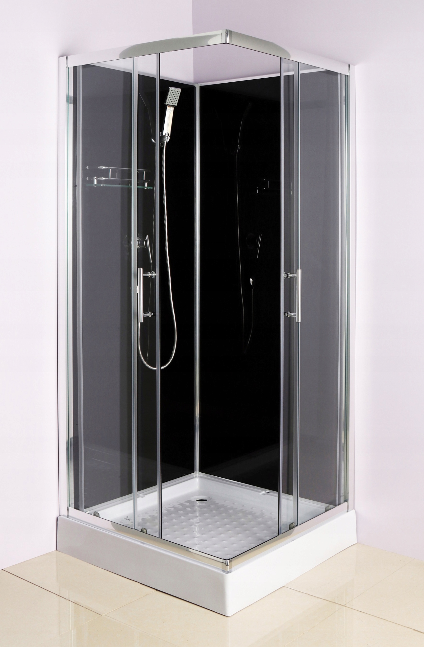 KABINA PRYSZNICOWA CZTEROŚCIENNA 90x90