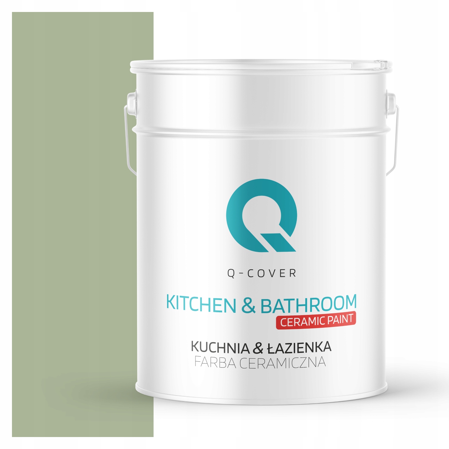 Farba Do Kúpeľne Odolná Voči Vlhkosti Zelená Farba H2143 Hlboká Matná 10 L