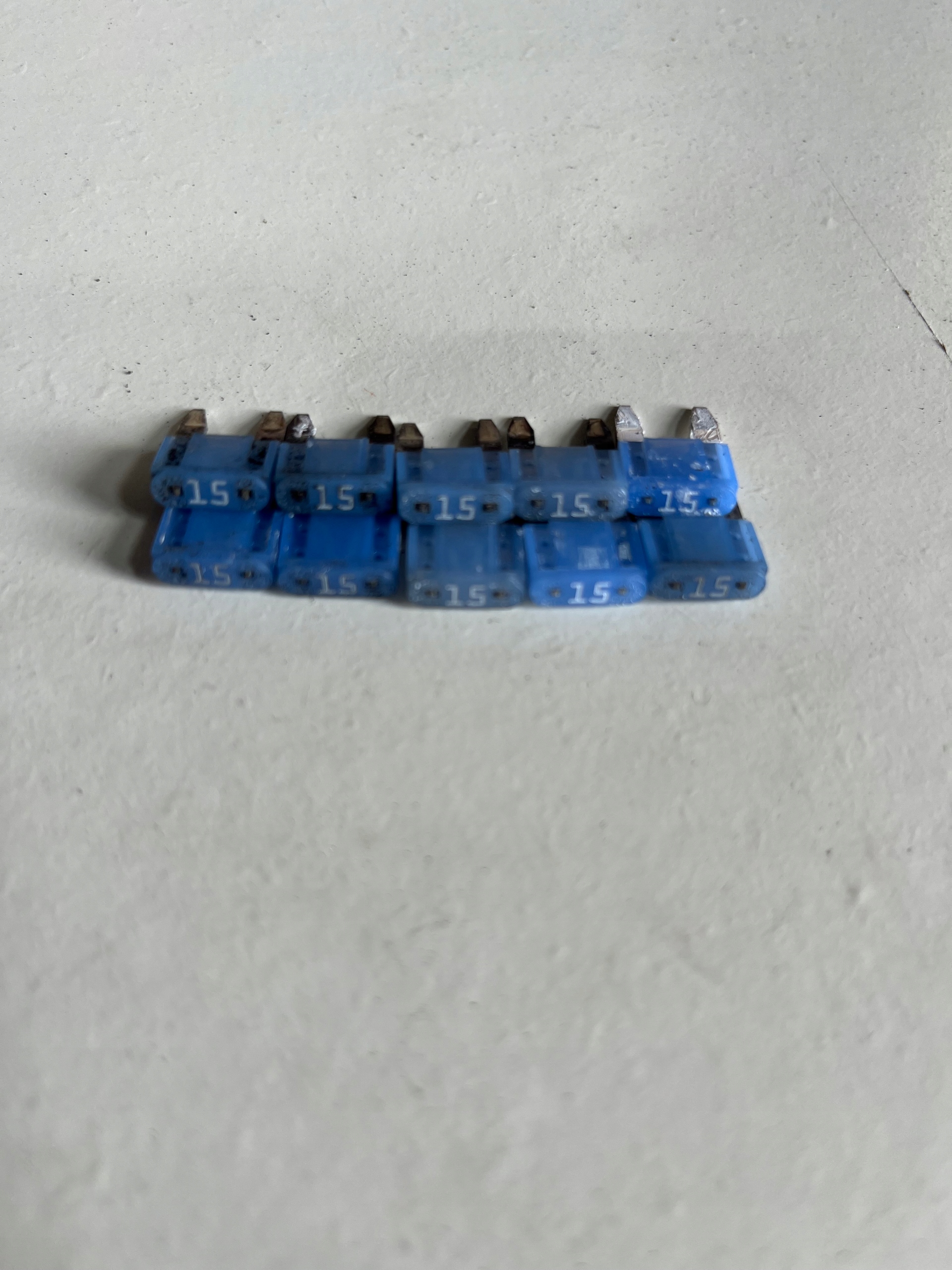 JEEP WJ BEZPIECZNIK PŁYTKOWY 15A 10 SZT.