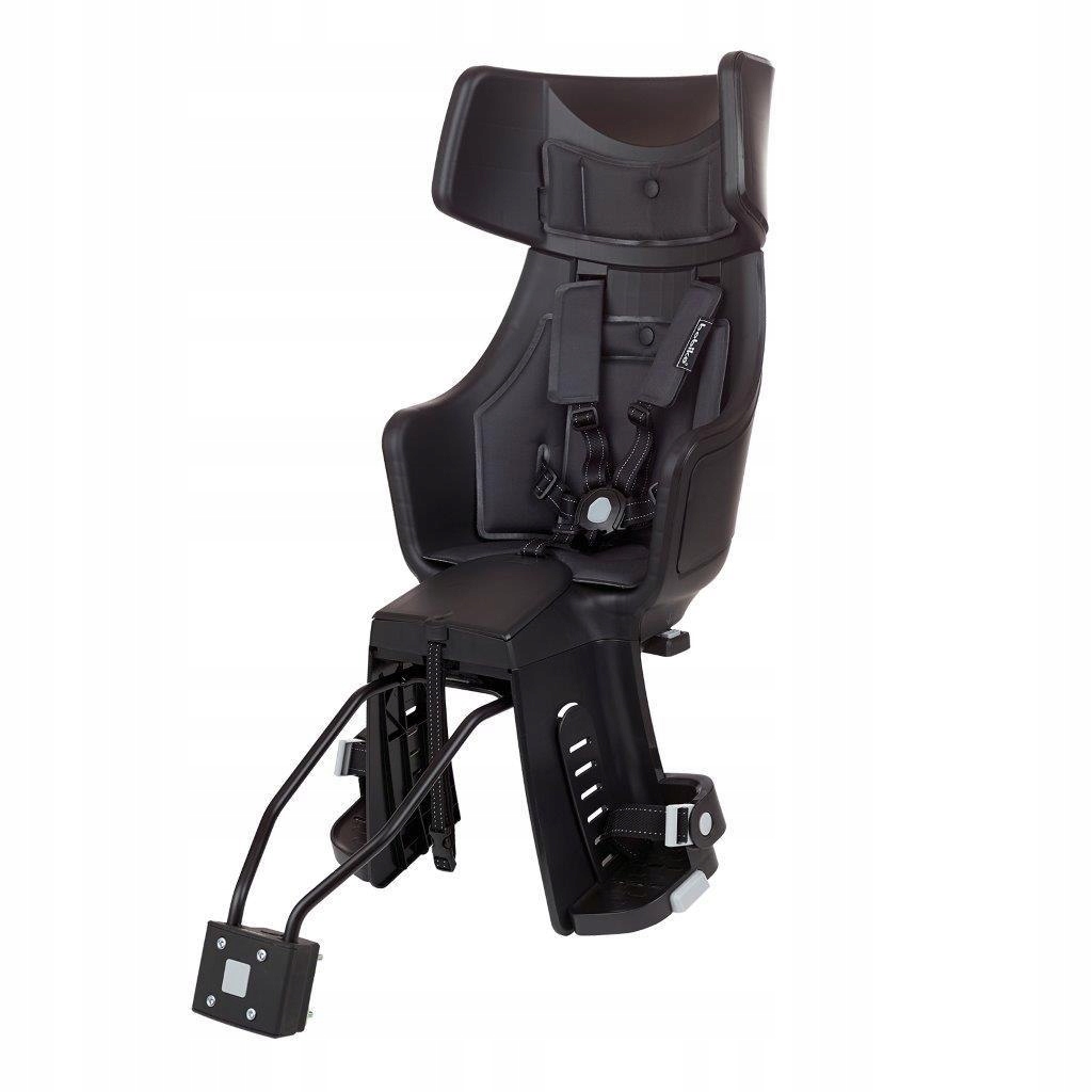 Fotelik Rowerowy Bobike Tour Plus do ramy urban black