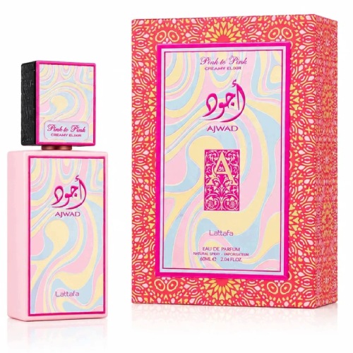 Ajwad Pink To Pink Creamy Elixir 60ML Edp Oryginalne Perfumy Arabskie Women
