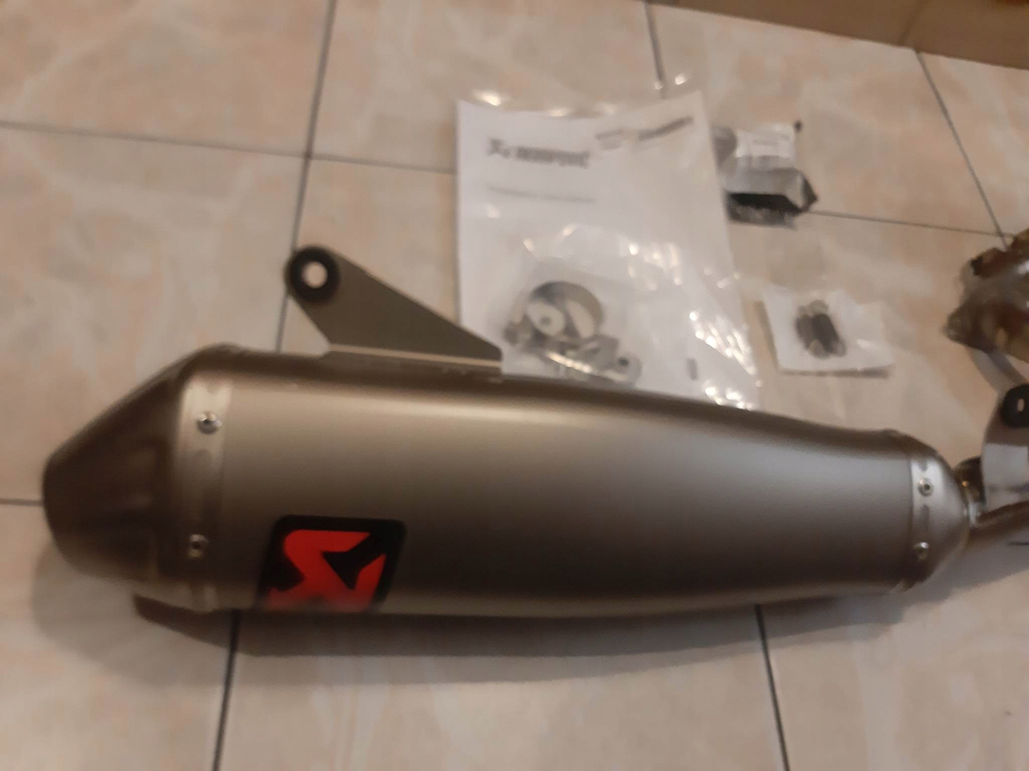 AKRAPOVIC KOMPLETNY WYDECH YAMAHA WR 250F 2020-23 Numer katalogowy części 18201992