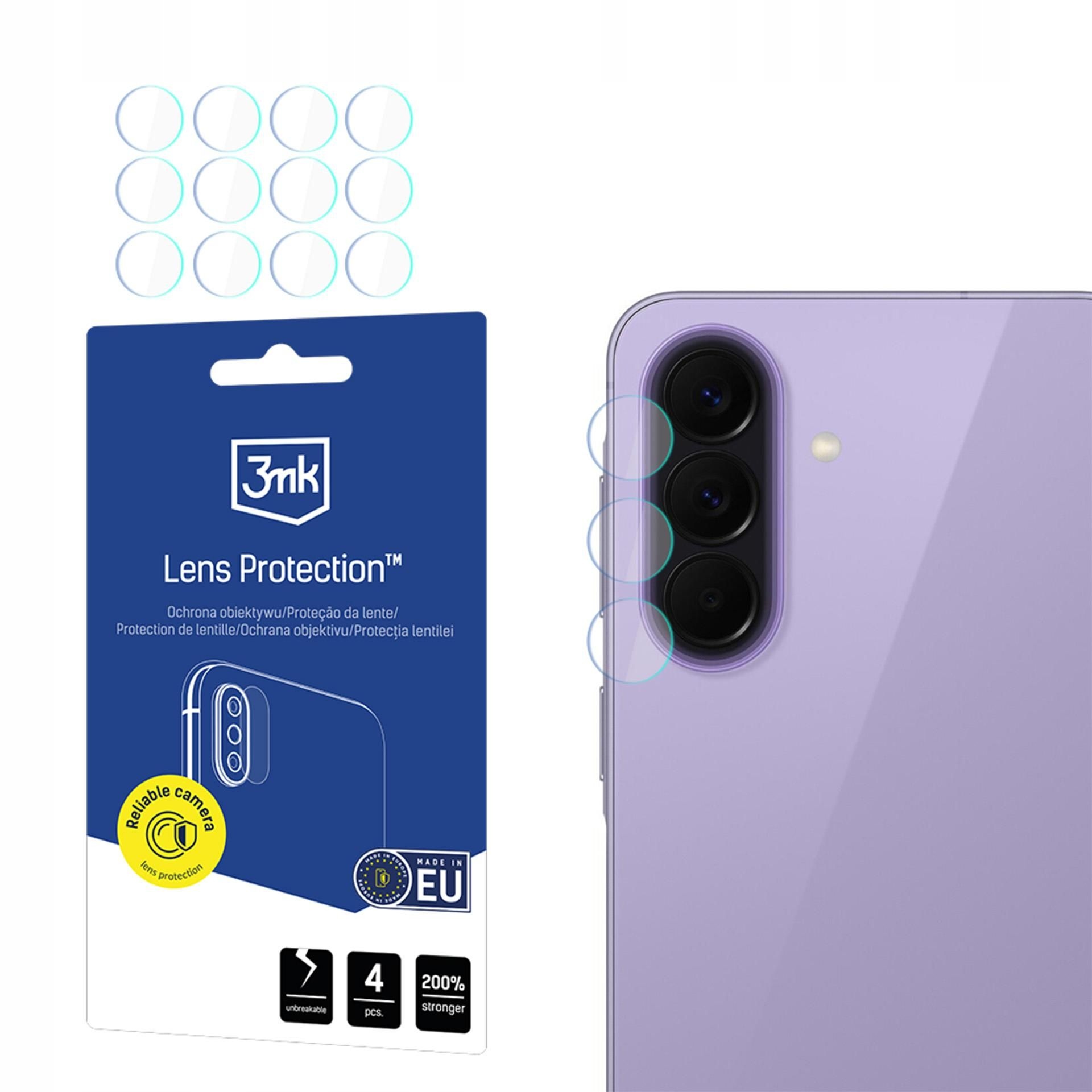 4x Szkło na obiektyw aparatu do Samsung Galaxy A57 3mk Lens Protection