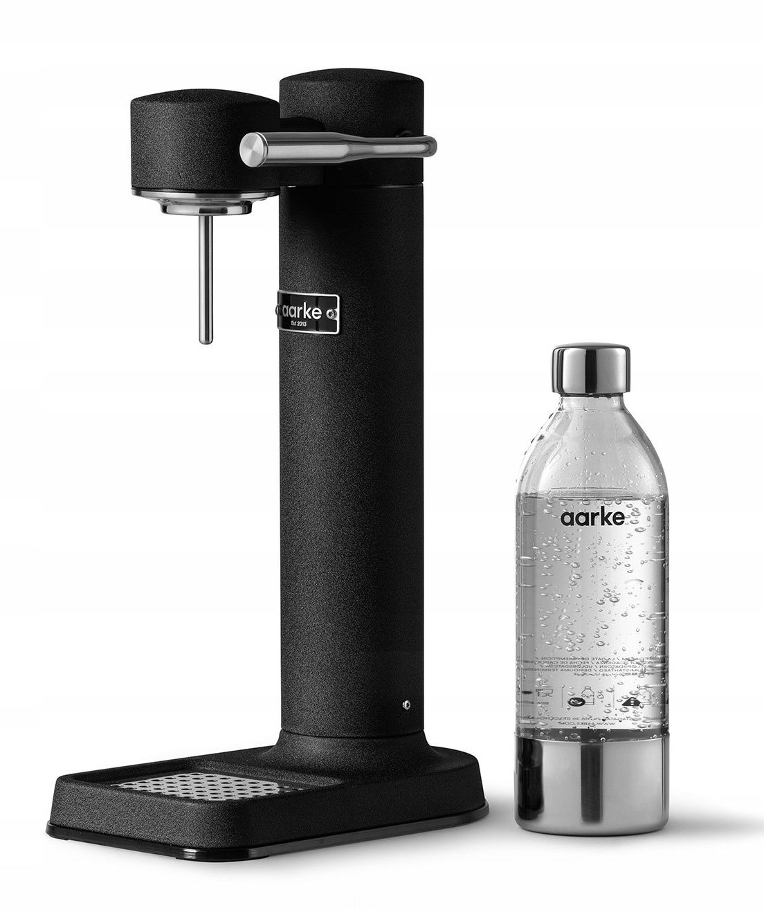 aarke Carbonator 3 Výrobník plynu výrobník sody Černý