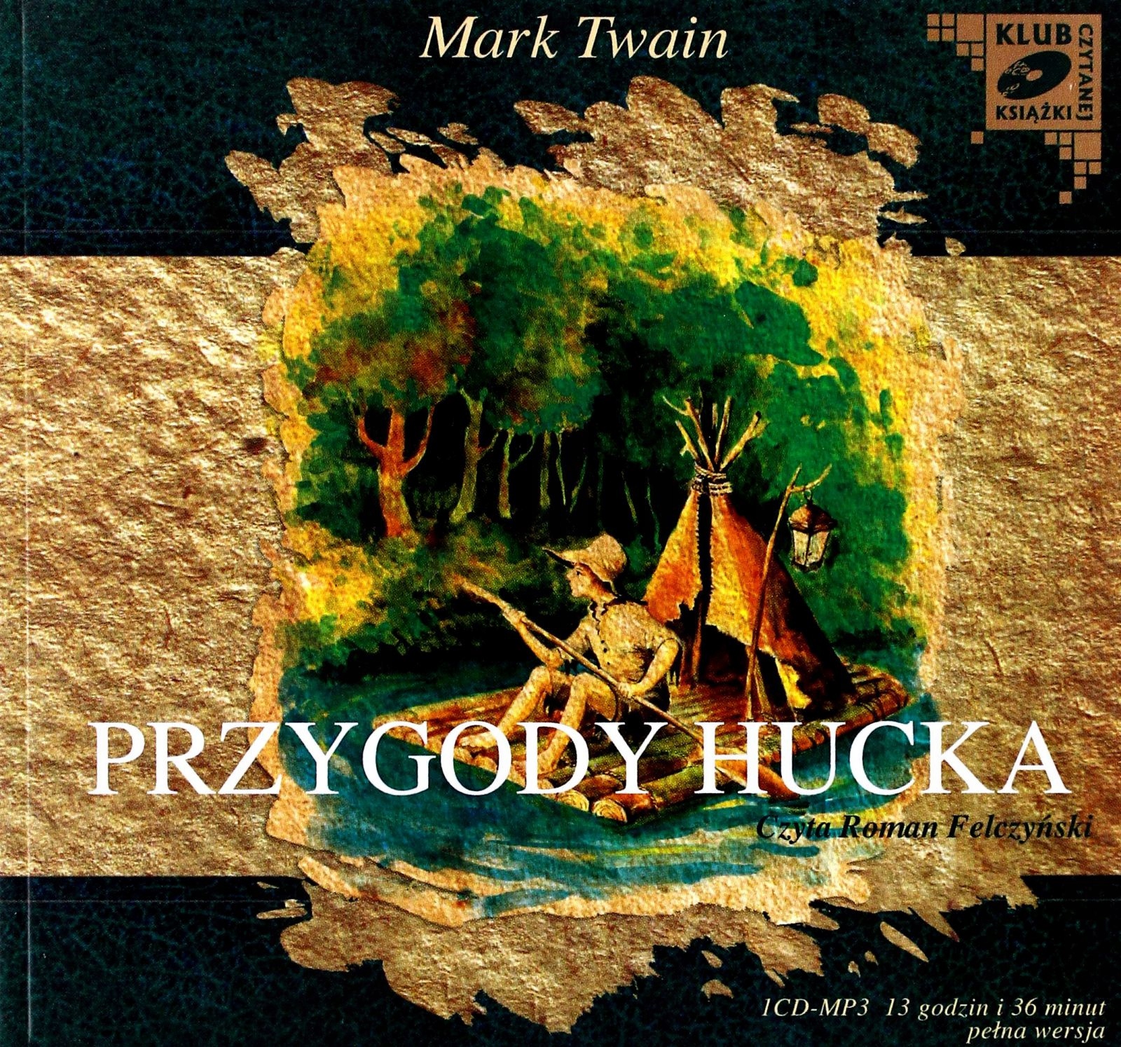 PRZYGODY HUCKA - MARK TWAIN [AUDIOBOOK] [CD]