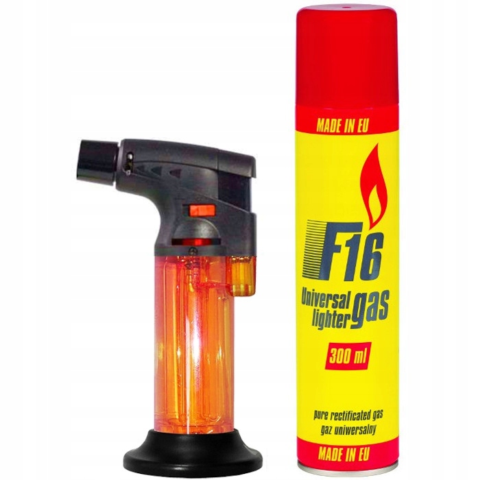 

Zestaw F16 Palnik Zapalniczka Żarowa Gaz 300ml