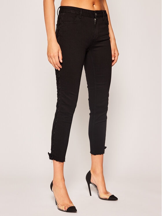 Džíny se zavazováním na nohavicích Liu Jo 28