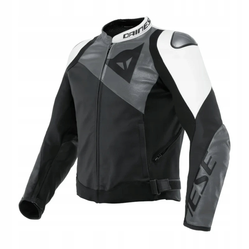 Kožená Motocyklová Bunda Dainese Sportiva Vnútorné Protektory Veľ. 50/M