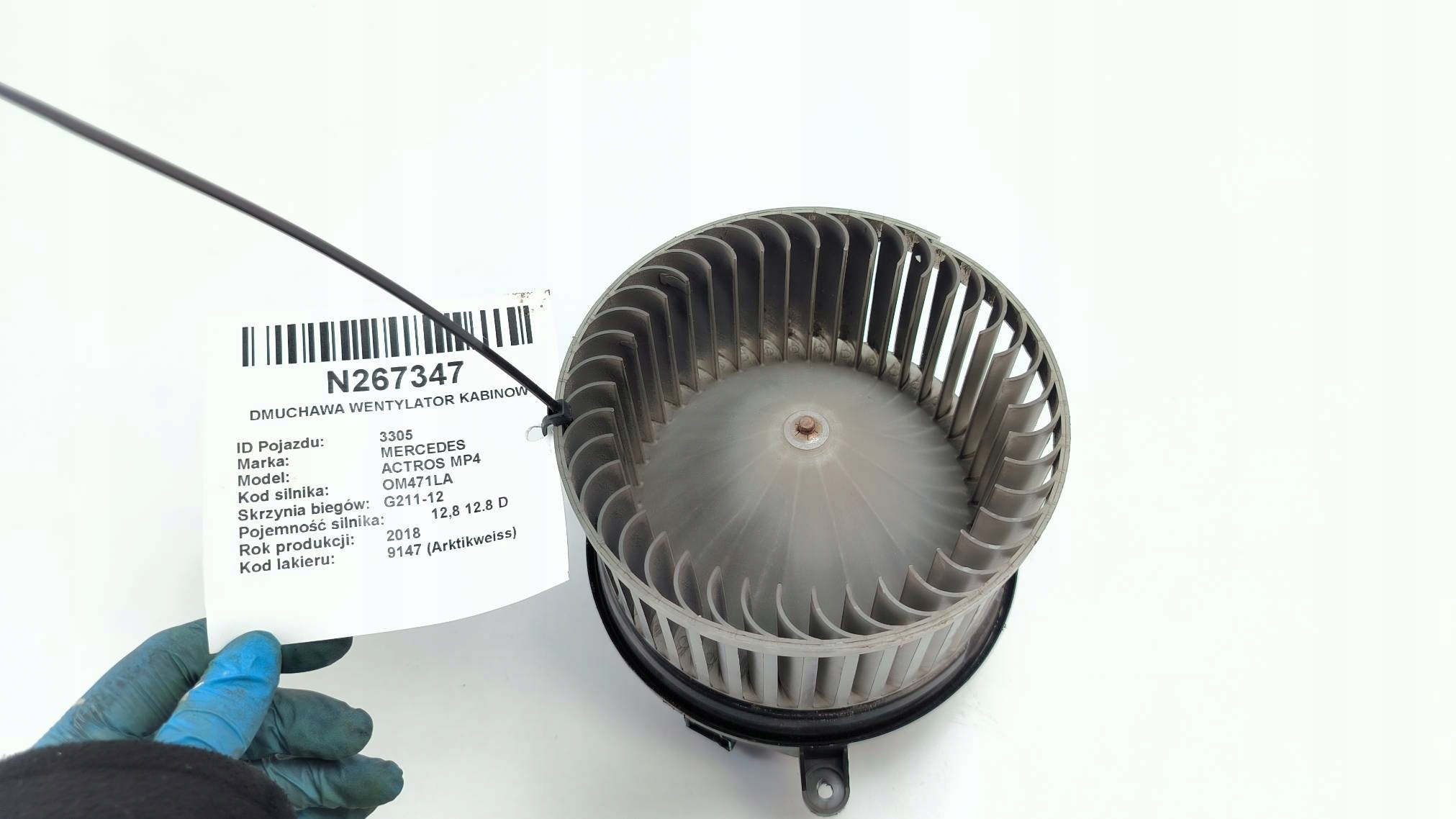 heating fan cab 992626J-H MERCEDES ACTROS MP4