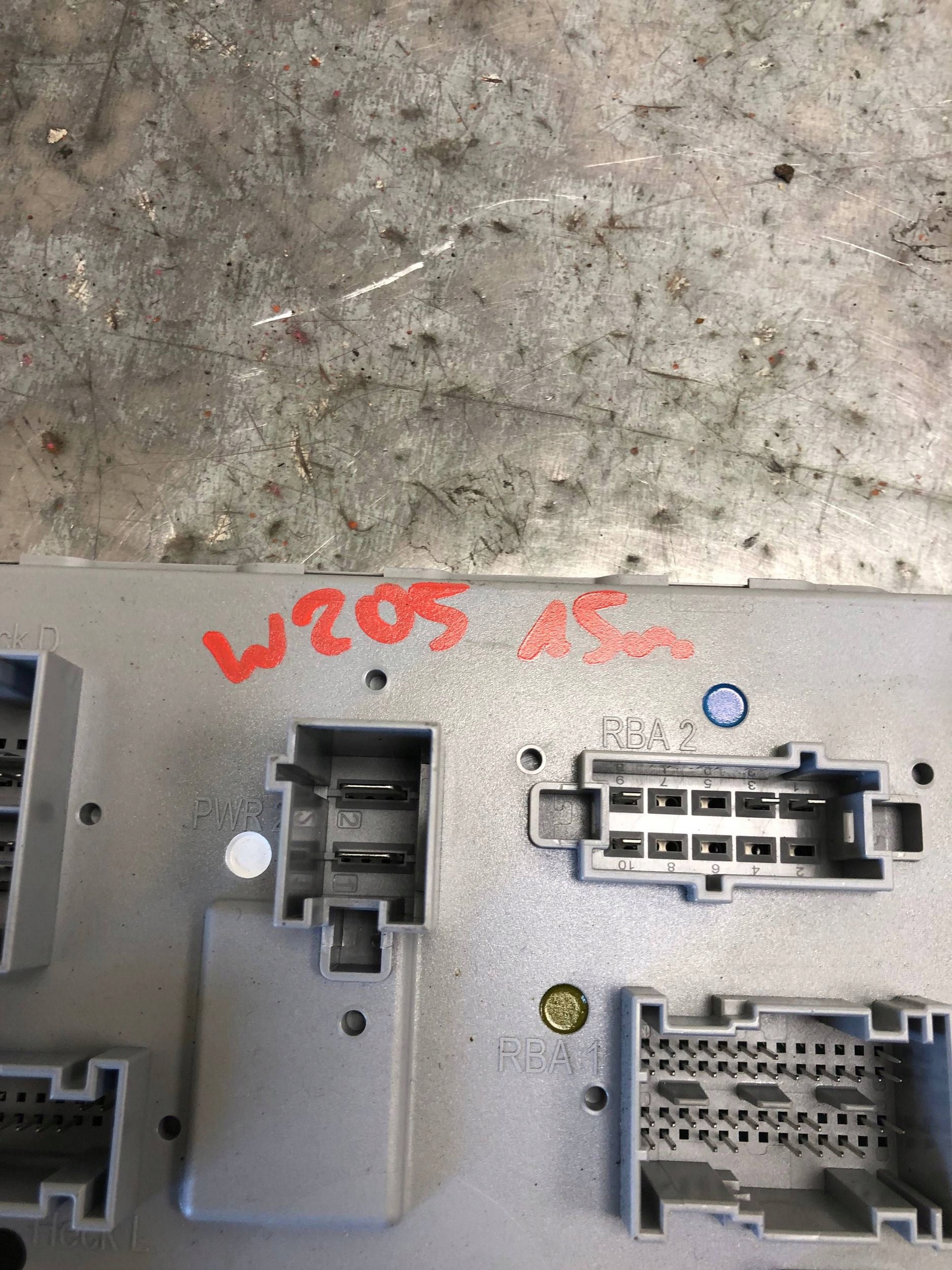 module control unit KOMFORTU MERCEDES W205 A2059002019
