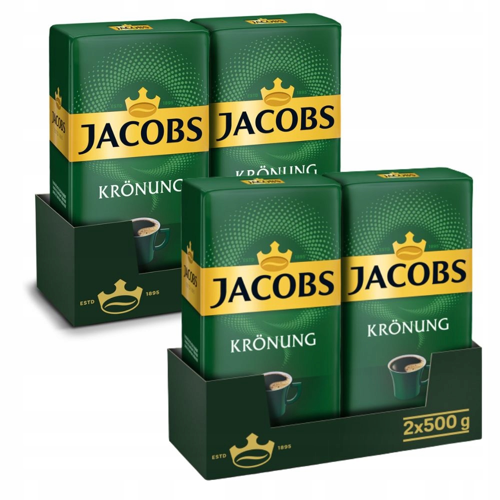 Mletá káva Jacobs Kronung 4 x 500 g