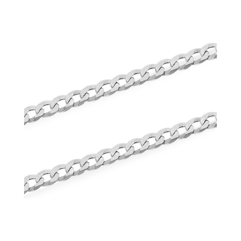 Stříbrný řetízek 925 klasická pancířová vazba 3 mm pro ženy 70 cm 8,97 g