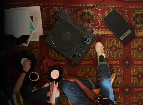 KLIPSCH THE ONE PLUS GŁOŚNIK AKTYWNY STEREO 2.1 BLUETOOTH 5.3 USB-C EBONY Wymiary 318 x 155 x 152 mm