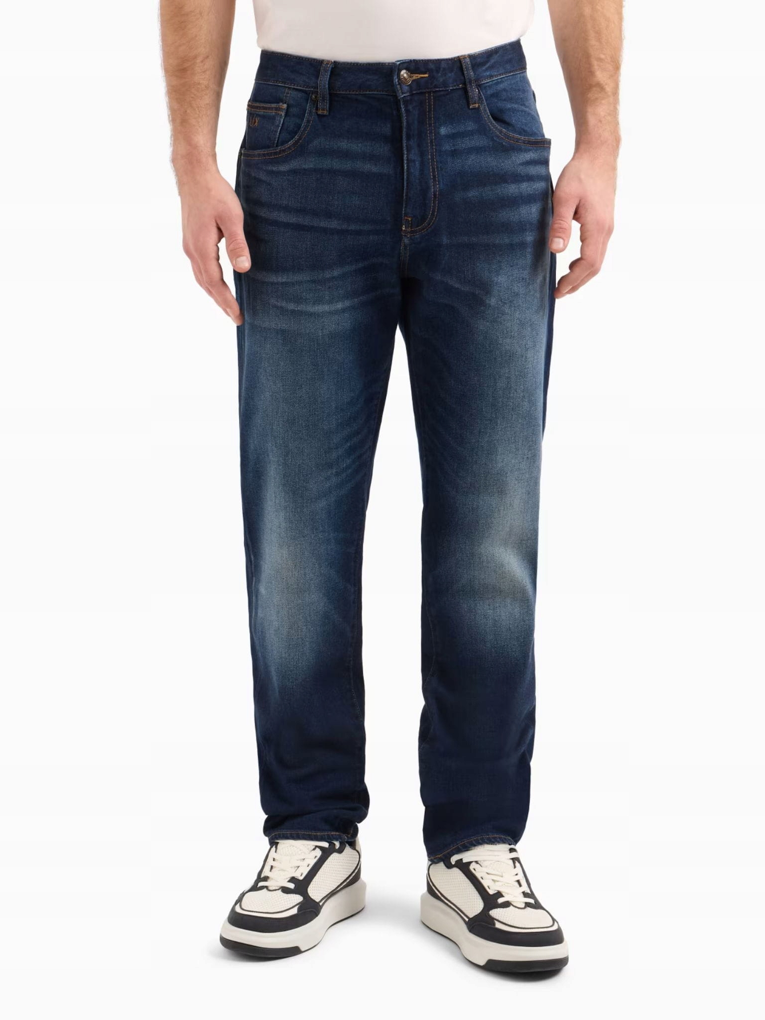 Pánské džíny Armani Exchange XM000069 AF11890 tmavě modré Pants: 36R