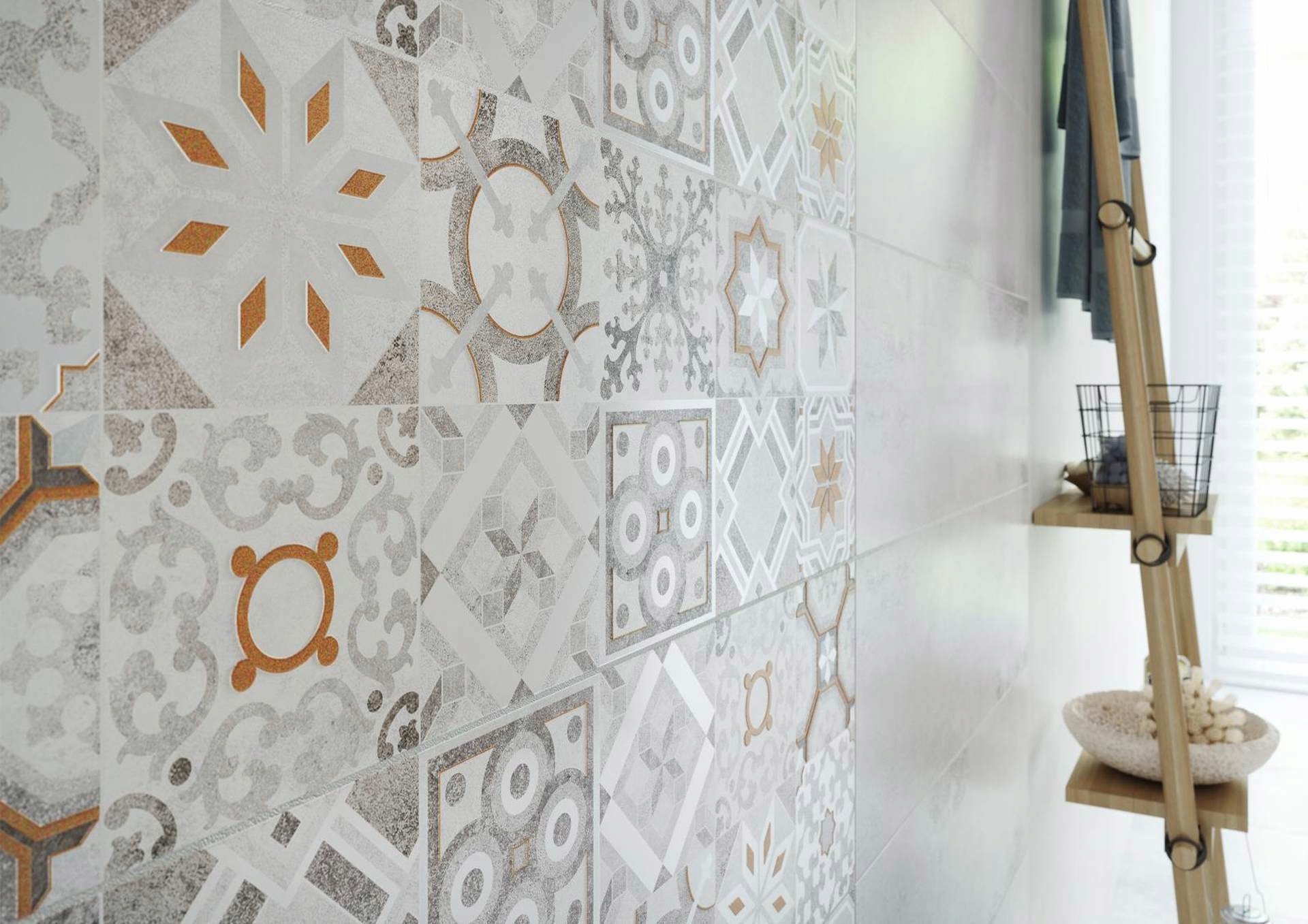 GRES 42X42 CONCRETE STYLE MULTIKOLOR CERSANIT Typ gres