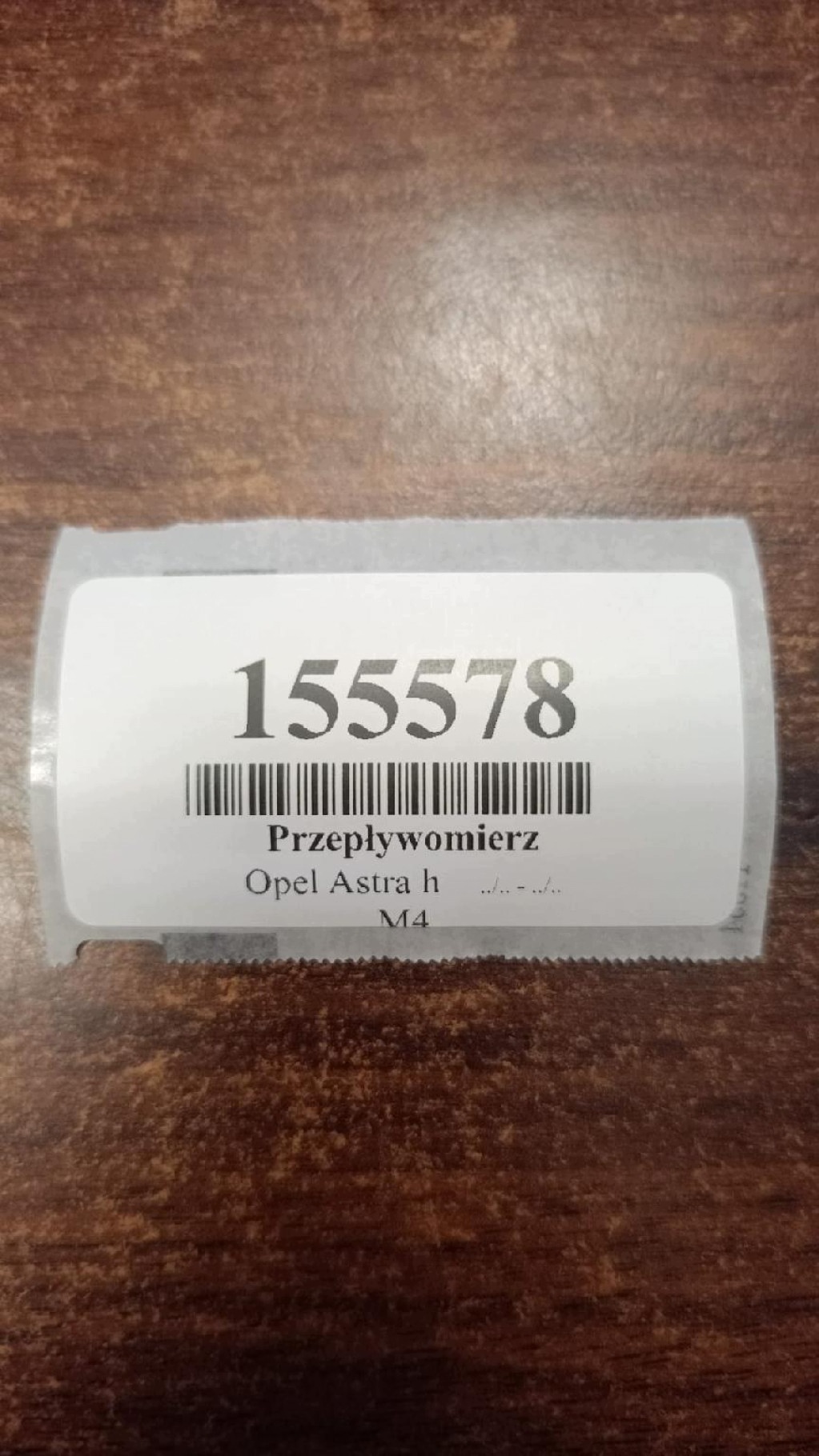 OPEL ASTRA H 1.7 D flow meter 0281002618