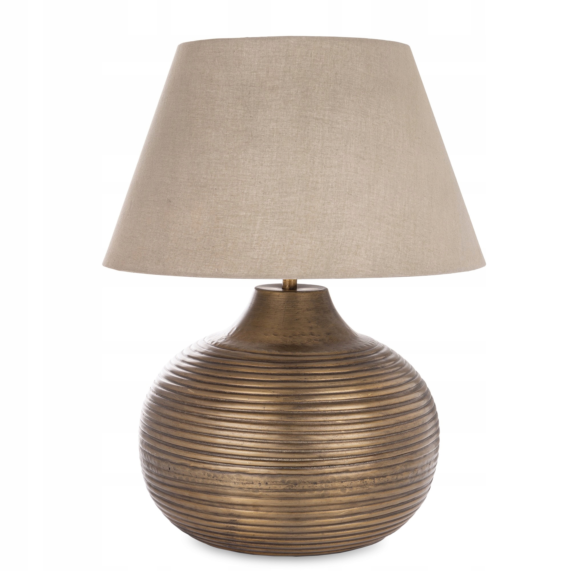 Nočná stolová lampa Zlatá starnúca štýlová do spálne obývačky