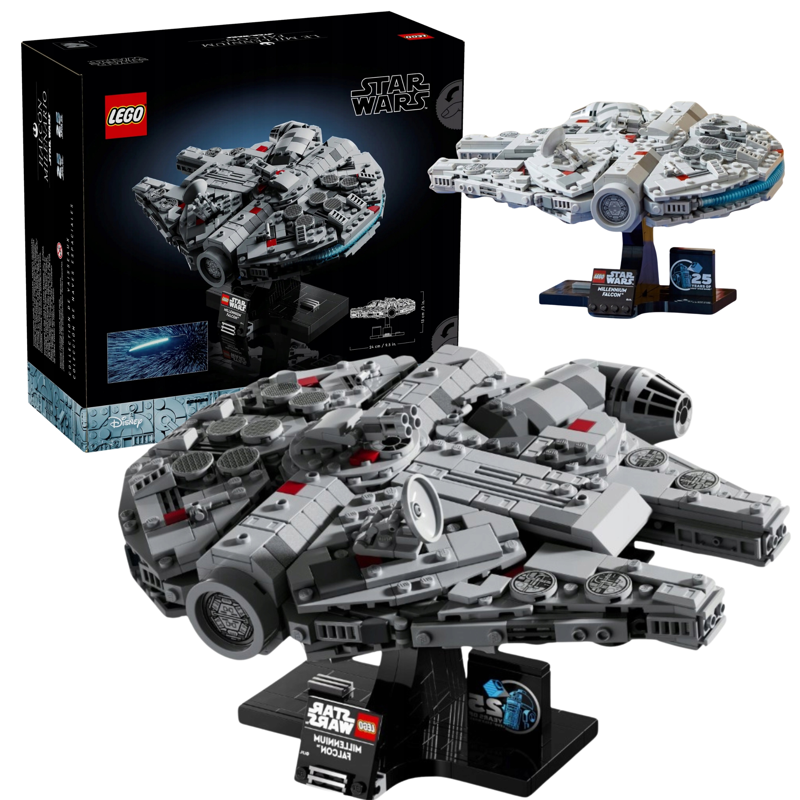 Lego Star Wars Zestwa Klocków Figurka Figurki Premium XXL Sokół Millennium